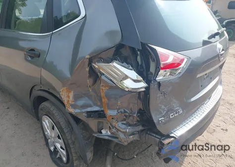 2016 Nissan Rogue S из США, поврежденный, VIN JN8AT2MV2GW134873